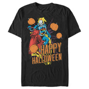 Men's Marvel Ghost Rider Happy Halloween  Adult T-Shirt