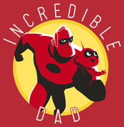 Men's The Incredibles 2 Jack-Jack and Mr. Incredible Dad  Adult Pull Over Hoodie