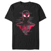 Men's Marvel Spider-Man: Miles Morales Portrait Drawing  Adult T-Shirt