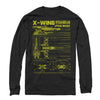 Men's Star Wars X-Wing Schematics  Adult Long Sleeve Shirt