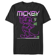 Men's Mickey & Friends Mickey Mouse Modern Year of Mouse  Adult T-Shirt