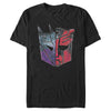 Men's Transformers Split Bot Logo  Adult T-Shirt