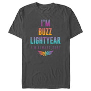 Men's Lightyear I'm Buzz Lightyear I'm Always Sure  Adult T-Shirt