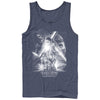 Men's Star Wars The Force Awakens Poster  Adult Tank Top