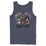 Men's Kingdom Hearts 3 Box Art  Adult Tank Top