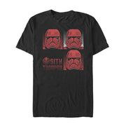 Men's Star Wars: The Rise of Skywalker Sith Trooper Panels  Adult T-Shirt