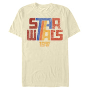 Men's Star Wars 1970s Logo  Adult T-Shirt