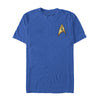 Men's Star Trek Command Starfleet Badge  Adult T-Shirt