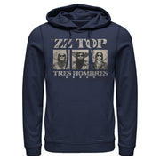 Men's ZZ TOP Tres Hombres  Adult Pull Over Hoodie