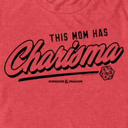 Men's Dungeons & Dragons This Mom Has Charisma  Adult T-Shirt