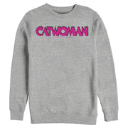 Men's Batman Catwoman Logo  Adult Sweatshirt