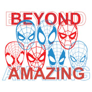 Men's Spider-Man: Beyond Amazing 3D Masks  Adult T-Shirt