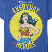 Men's Wonder Woman Moms Are Everyday Heroes  Adult T-Shirt