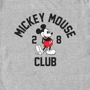 Men's Mickey & Friends Retro Cartoon 28 Club  Adult T-Shirt