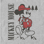 Men's Mickey & Friends Hike Explorer Mousey  Adult T-Shirt