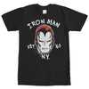 Men's Marvel Iron Man 196Black  Adult T-Shirt