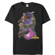 Men's Marvel Contest of Champions Guardians of the Galaxy  Adult T-Shirt