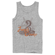 Men's Jungle Cruise Snake Logo  Adult Tank Top