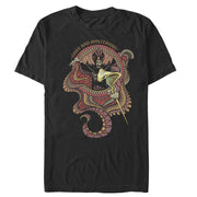 Men's Aladdin Jafar Mysterious Snake  Adult T-Shirt