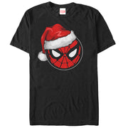 Men's Marvel Christmas Spider-Man Santa Hat  Adult T-Shirt