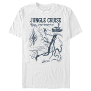 Men's Jungle Cruise Map of the Jungle  Adult T-Shirt