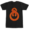 Men's Star Wars The Force Awakens BB-8 Rebel  Adult T-Shirt