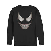 Men's Marvel Venom Grin  Adult Sweatshirt