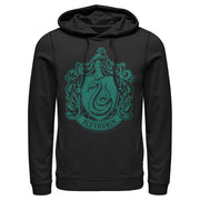 Men's Harry Potter Slytherin House Crest  Adult Pull Over Hoodie