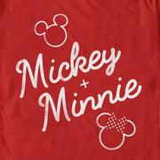 Men's Mickey & Friends Retro Signatures  Adult T-Shirt