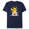 Men's Pokemon Halloween Pikachu Bag of Candy  Adult T-Shirt