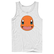 Men's Pokemon Charmander Smile  Adult Tank Top