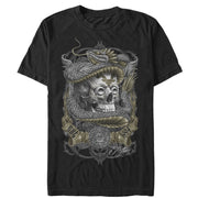 Men's Aztlan Serpent Warrior  Adult T-Shirt