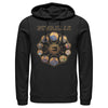 Men's Marvel Eternals Circular Gold  Adult Pull Over Hoodie