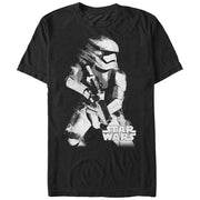 Men's Star Wars Stormtrooper Fade  Adult T-Shirt