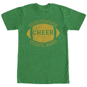 Men's CHIN UP Football Touchdown Cheer Drink Beer  Adult T-Shirt