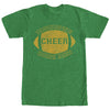 Men's CHIN UP Football Touchdown Cheer Drink Beer  Adult T-Shirt