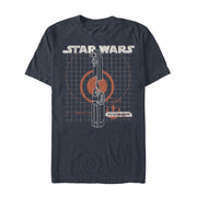 Men's Star Wars: The Rise of Skywalker Kyber Crystal  Adult T-Shirt