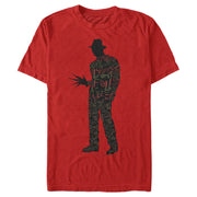 Men's A Nightmare on Elm Street Freddy Krueger Don't Fall Asleep  Adult T-Shirt