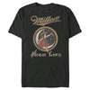 Men's Miller High Life Vintage Lady Logo  Adult T-Shirt