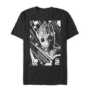 Men's Marvel Guardians of the Galaxy Vol. 2 Groot Light  Adult T-Shirt