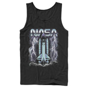 Men's NASA Lightning Launch  Adult Tank Top