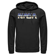 Men's NASA Desert Landscape Logo  Adult Pull Over Hoodie