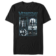 Men's Wednesday Iconic Scenes  Adult T-Shirt