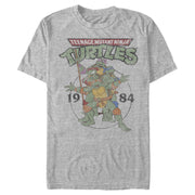 Men's Teenage Mutant Ninja Turtles 1984 Heroes  Adult T-Shirt