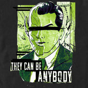 Men's Marvel: Secret Invasion They Can be Anybody Two Faces Poster  Adult T-Shirt