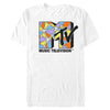 Men's MTV Glass Collage Logo  Adult T-Shirt