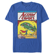 Men's Superman No.1 Action Comics  Adult T-Shirt