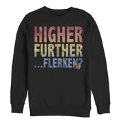 Men's Marvel Captain Marvel Higher Further Flerken  Adult Sweatshirt