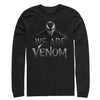 Men's Marvel We Are Venom Film Logo  Adult Long Sleeve Shirt