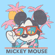 Men's Mickey & Friends Beach Ready Mickey Mouse  Adult T-Shirt